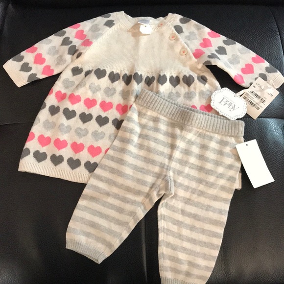 Nordstrom Baby Other - Nordstrom baby two piece sweater set size 3m NWT